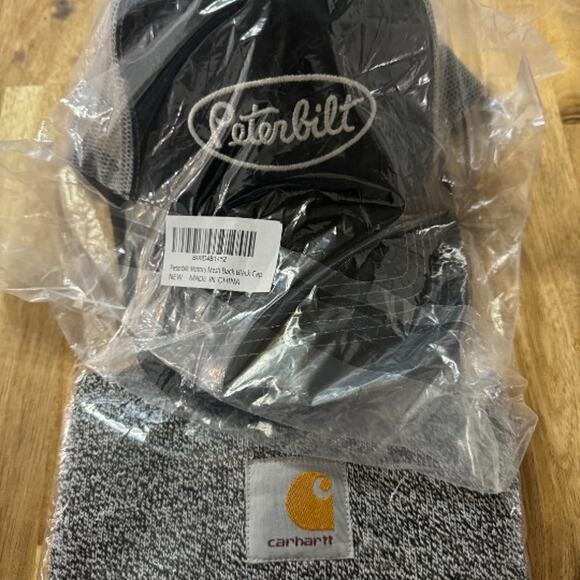 Bundle deal for Peterbilt Hat and Carhartt Beanie - Picture 1 of 4